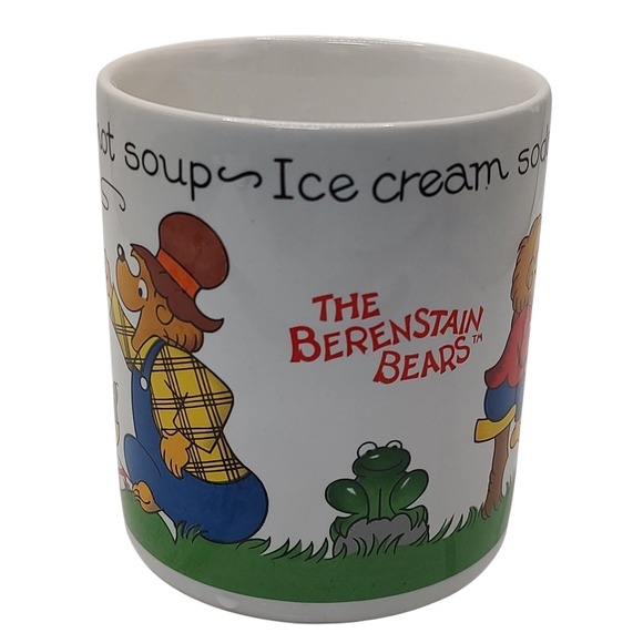 Vintage The Berenstain Bears Coffee Mug Cup Princess House Exclusive 1987 - Picture 6 of 10